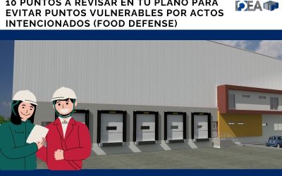 10 Puntos a revisar en tu plano para evitar puntos vulnerables por actos intencionados (food defense)